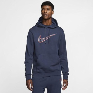 Hanorace Nike Sportswear Pullover Barbati Bleumarin | UBXT-02483